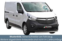 Schwellerrohre ohne Tritt für OPEL Vivaro Bj. 14-18...