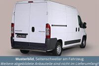 Schwellerrohre ohne Tritt für Peugeot Boxer Bj.06- & 14- Edelstahl poliert Ø63mm TÜV