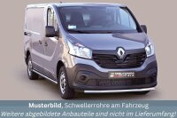 Schwellerrohre ohne Tritt für Renault Trafic 3 2014-...