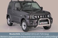 Schwellerrohre ohne Tritt für Suzuki Jimny FJ 12/17...