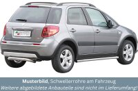 Schwellerrohre ohne Tritt für Suzuki SX4 09-...