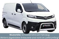 Schwellerrohre ohne Tritt für Toyota Proace Bj.16-...