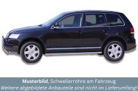 Schwellerrohre ohne Tritt für VW Touareg 7L Bj.02-10...