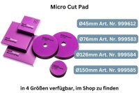 1x Koch Chemie Micro Cut Pad 150 x 23 mm Polierschwamm Polierpad
