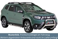 Frontbügel Edelstahl für Dacia Duster II ab 2023- Ø63mm Frontschutzbügel mit Gutachten