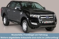 Frontbügel Edelstahl schwarz für Ford Ranger...