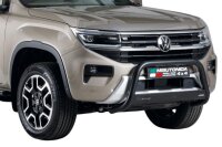 Frontbügel Edelstahl schwarz für VW Amarok 2023- Ø63mm mit ABE Bullbar