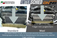 Edelstahl Frontbügel SCHWARZ für OPEL Movano C Maxi & Camper 2022- Ø63mm