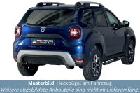 Heckschutzbügel SCHWARZ für DACIA Duster...