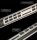 Schwellerrohre SCHWARZ Design für MERCEDES Citan W415 Bj. 2012-21 Edelstahl mit TÜV