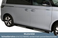 Schwellerrohre Design SCHWARZ für VW ID Buzz...