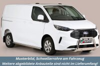 Schwellerrohre ohne Tritt für Ford Transit Custom...