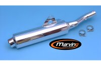 MARVING Auspuff "Master" verchromt für Honda NTV 650 REVERE