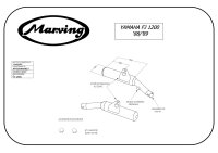 MARVING Auspuffpaar "Master" schwarz lackiert für Yamaha FJ 1200-88/89