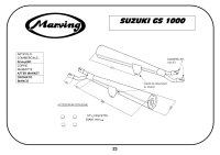 MARVING Auspuffpaar "Master" verchromt für Suzuki GS 1000