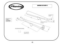 MARVING Auspuffpaar "Master" verchromt für Suzuki GS 850 G