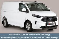 Schwellerrohre SCHWARZ Design für Ford Transit...