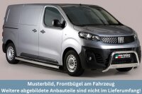 Frontbügel Edelstahl für Fiat Scudo 2021 - 63mm Gutachten Frontschutzbügel Bullbar