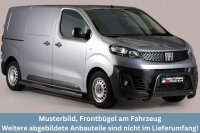 Frontbügel Edelstahl schwarz für Fiat Scudo...