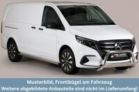 Frontbügel Edelstahl für Mercedes Vito W447 & Tourer Bj. 2024- Ø63mm mit Gutachten