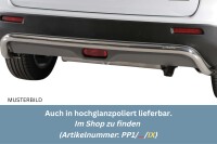 Heckschutzbügel SCHWARZ für CITROEN Berlingo B9 V2A Ø63mm TÜV Edelstahl