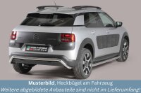 Heckschutzbügel für CITROEN C4 Cactus V2A Ø50mm TÜV Edelstahl