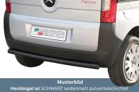 Heckschutzbügel SCHWARZ für CITROEN Nemo 2007-...