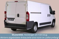 Heckschutzbügel SCHWARZ für FIAT Ducato 2006- V2A Ø63mm TÜV Edelstahl