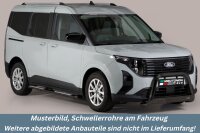 Schwellerrohre SCHWARZ Design für FORD Transit...