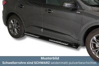 Schwellerrohre SCHWARZ Design für FORD Kuga ab Bj....