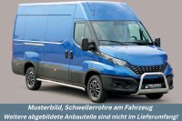 Schwellerrohre ohne Tritt für IVECO Daily VII 2019-...