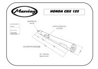 MARVING Auspuff "Master" verchromt für Honda CBX 125