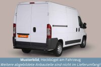 Heckschutzbügel SCHWARZ für OPEL Movano C 2022- V2A Ø63mm TÜV Edelstahl