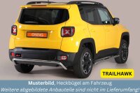 Heckschutzbügel für Jeep Renegade & Trailhawk Bj. 2014-2017 Ø50mm TÜV Edelstahl poliert