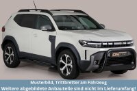 Trittbretter SCHWARZ für DACIA Duster 3 Bj. 2024- Edelstahl Ø50mm mit TÜV