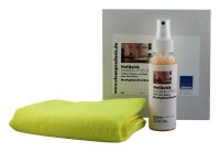 CLEANHOME UniQuick SAUBER+PFLEGE-SET für Hochglanzfronten bei Küchen- und Möbel