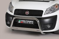 Frontbügel Edelstahl für Fiat Scudo 2006 - 63mm Gutachten Frontschutzbügel Bullbar