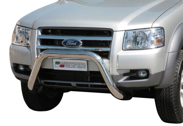 Frontbügel Edelstahl für Ford Ranger 2007 -2009 76mm mit Gutachten Frontschutzbügel