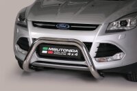 Frontbügel Edelstahl für Ford Kuga 2013-2016 76mm mit ABE Frontschutzbügel Bullbar