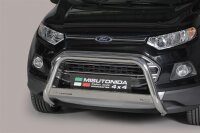 Frontbügel Edelstahl für Ford Ecosport 2014 - 63mm ABE Frontschutzbügel Bullbar