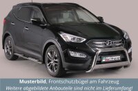 Frontbügel Edelstahl für Hyundai Santa Fe 2012 - 63mm mit ABE Frontschutzbügel