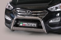 Frontbügel Edelstahl für Hyundai Santa Fe 2012 - 63mm mit ABE Frontschutzbügel