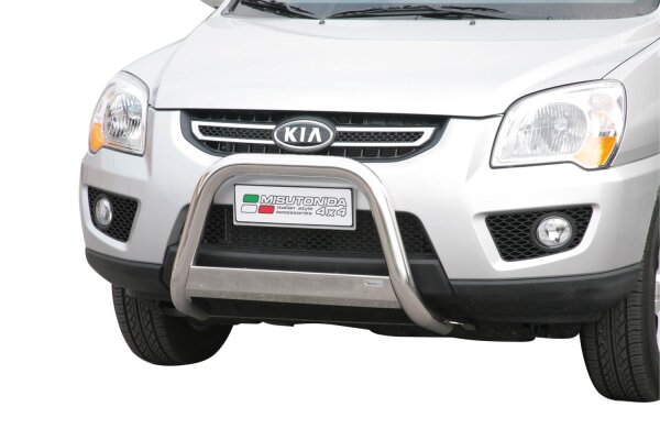 Frontbügel Edelstahl für KIA Sportage 2008 - 2010 63mm mit ABE Frontschutzbügel