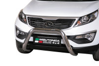 Frontbügel Edelstahl für KIA Sportage 2010 - 2015 76mm mit ABE Frontschutzbügel