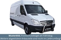 Frontbügel Edelstahl für Mercedes Sprinter W906 2006 - 2012 63mm mit Gutachten Rammschutz