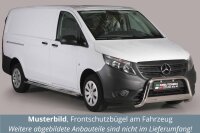 Frontbügel Edelstahl für Mercedes Vito W447 Viano Bj. 2015- Ø63mm mit Gutachten