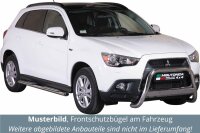 Frontbügel Edelstahl für Mitsubishi ASX 2010 - 2012 63mm mit Gutachten Frontschutzbügel