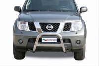 Frontbügel Edelstahl für Nissan Pathfinder 2005 - 2011 63mm mit ABE Rammschutz