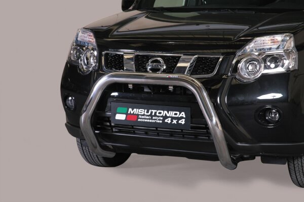 Frontbügel Edelstahl für Nissan X-Trail T31 2011 -2014 76mm Frontschutzbügel