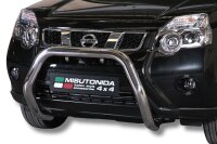 Frontbügel Edelstahl für Nissan X-Trail T31 2011 -2014 76mm Frontschutzbügel